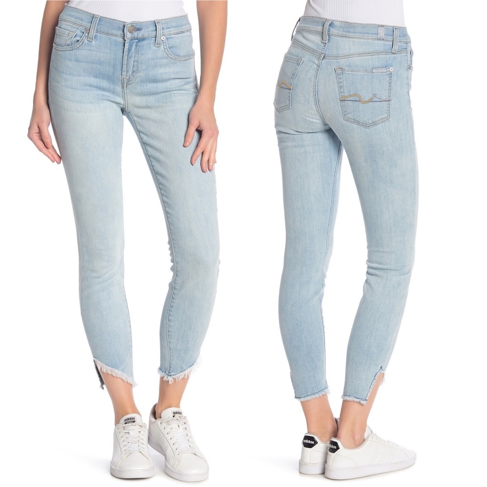 7 For All Mankind Ankle Gwenevere Skinny Jeans